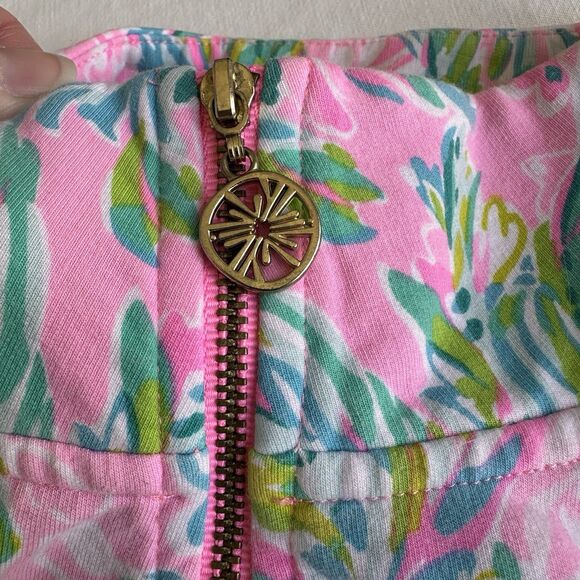 Lilly Pulitzer Unicorn Of The Sea UPF 50+ Skipper Popover Jacket SMALL Mermaid - Picture 5 of 8